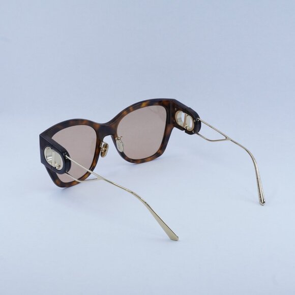 ?️ New Dior 30MONTAIGNE B2U 26L0 Sunglasses - Light Havana Frame, Brown Lenses main image 7
